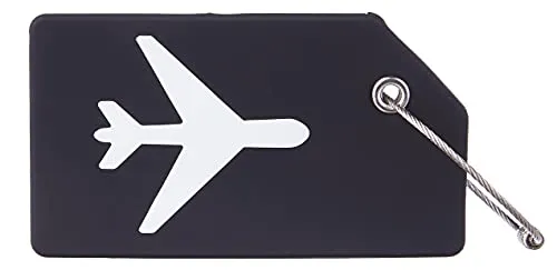 5 Pack Silicone Luggage Tag Baggage Handbag School Bag Suitcase
