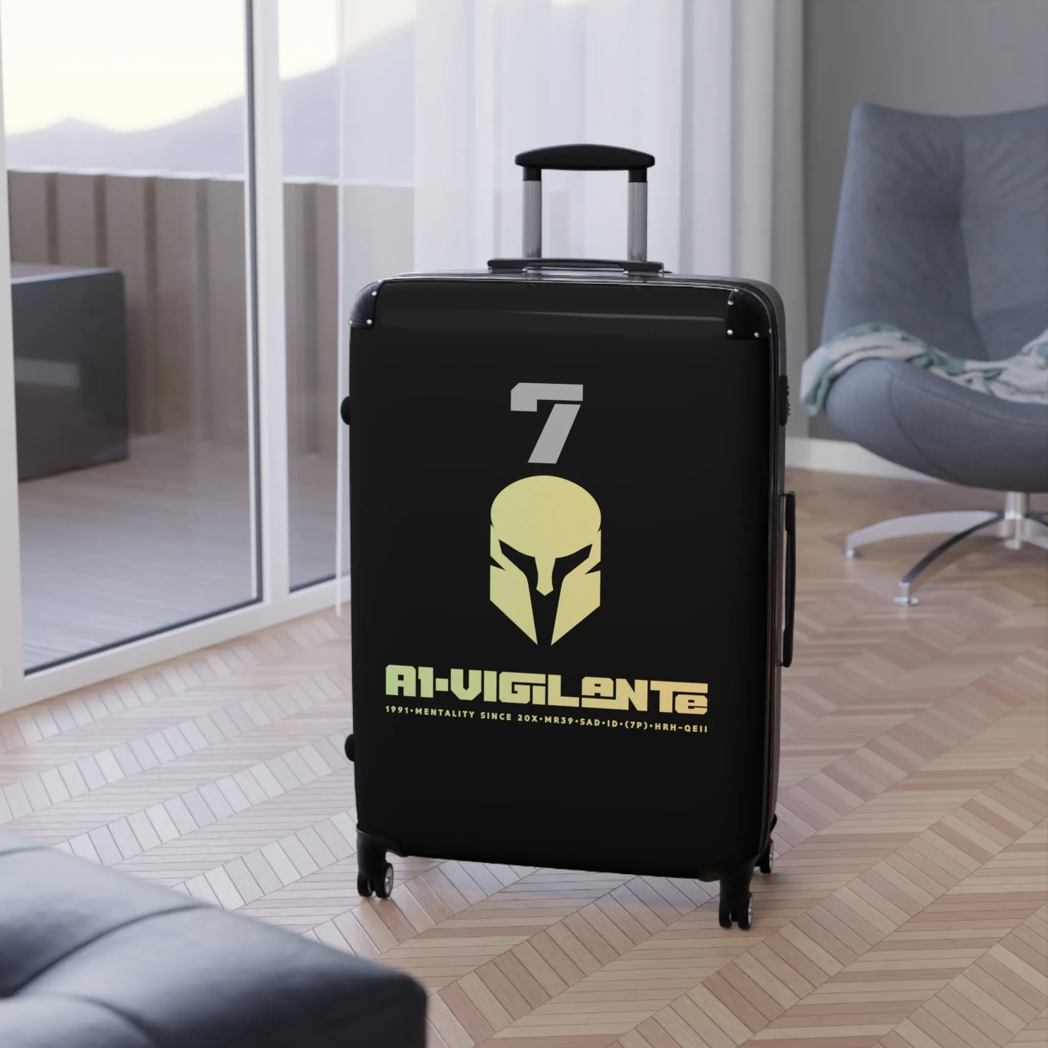 A1-Vigilante Sparta Suitcase
