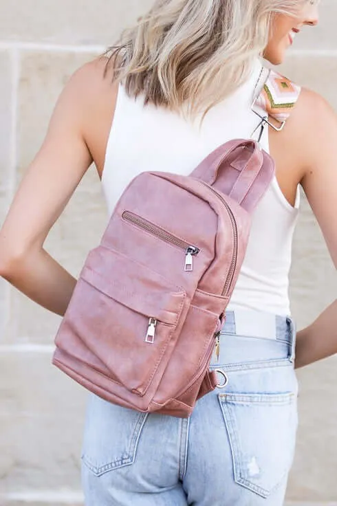 Alba Convertible Backpack Crossbody Sling Bag