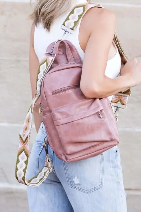 Alba Convertible Backpack Crossbody Sling Bag