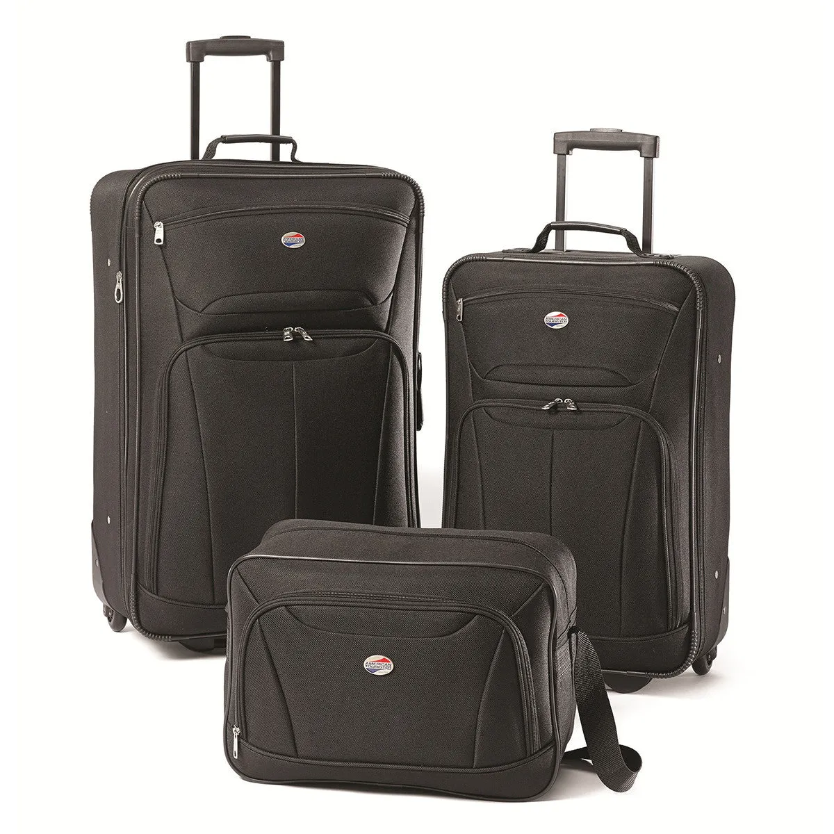American Tourister Black Fieldbrook2 Three-Piece Set