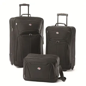 American Tourister Black Fieldbrook2 Three-Piece Set