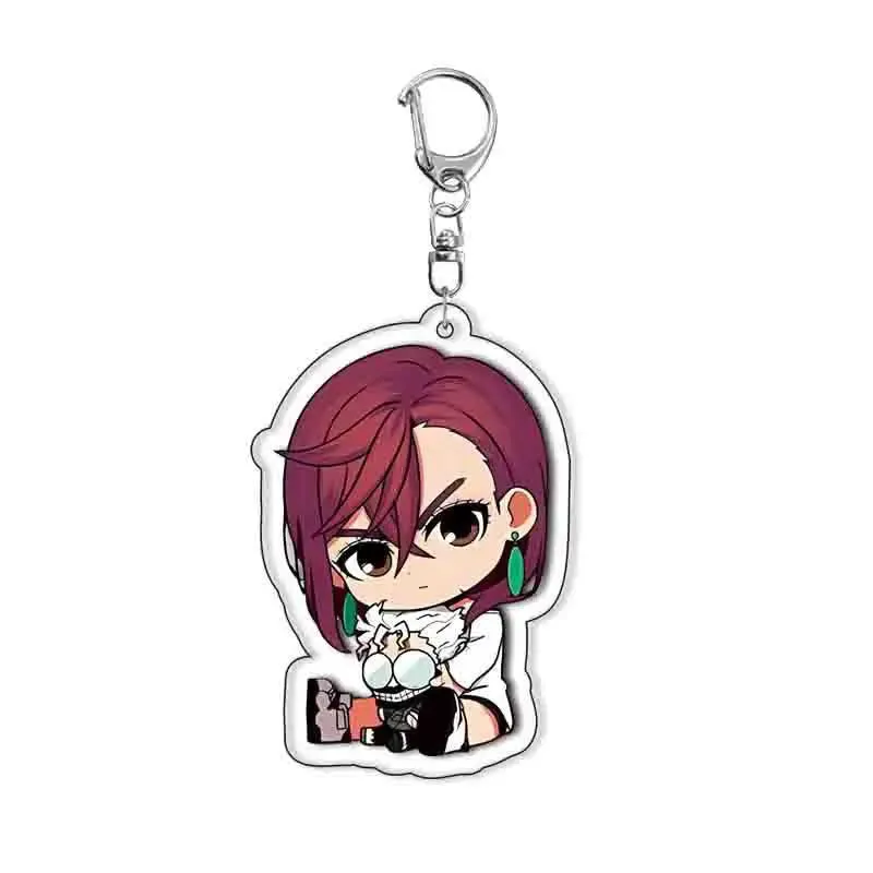 Anime S.H.Figuarts Dandadan Ayase Momo Ken Keychain