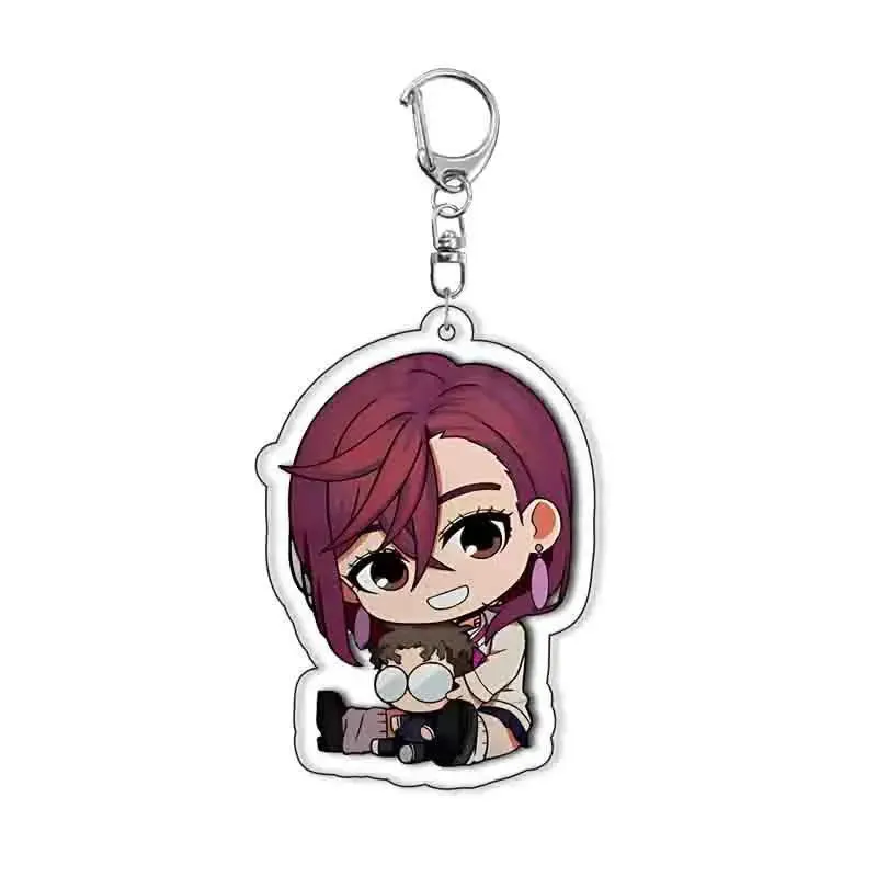 Anime S.H.Figuarts Dandadan Ayase Momo Ken Keychain