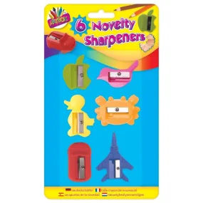 Artbox Fun Novelty Sharpeners | 6 Pack