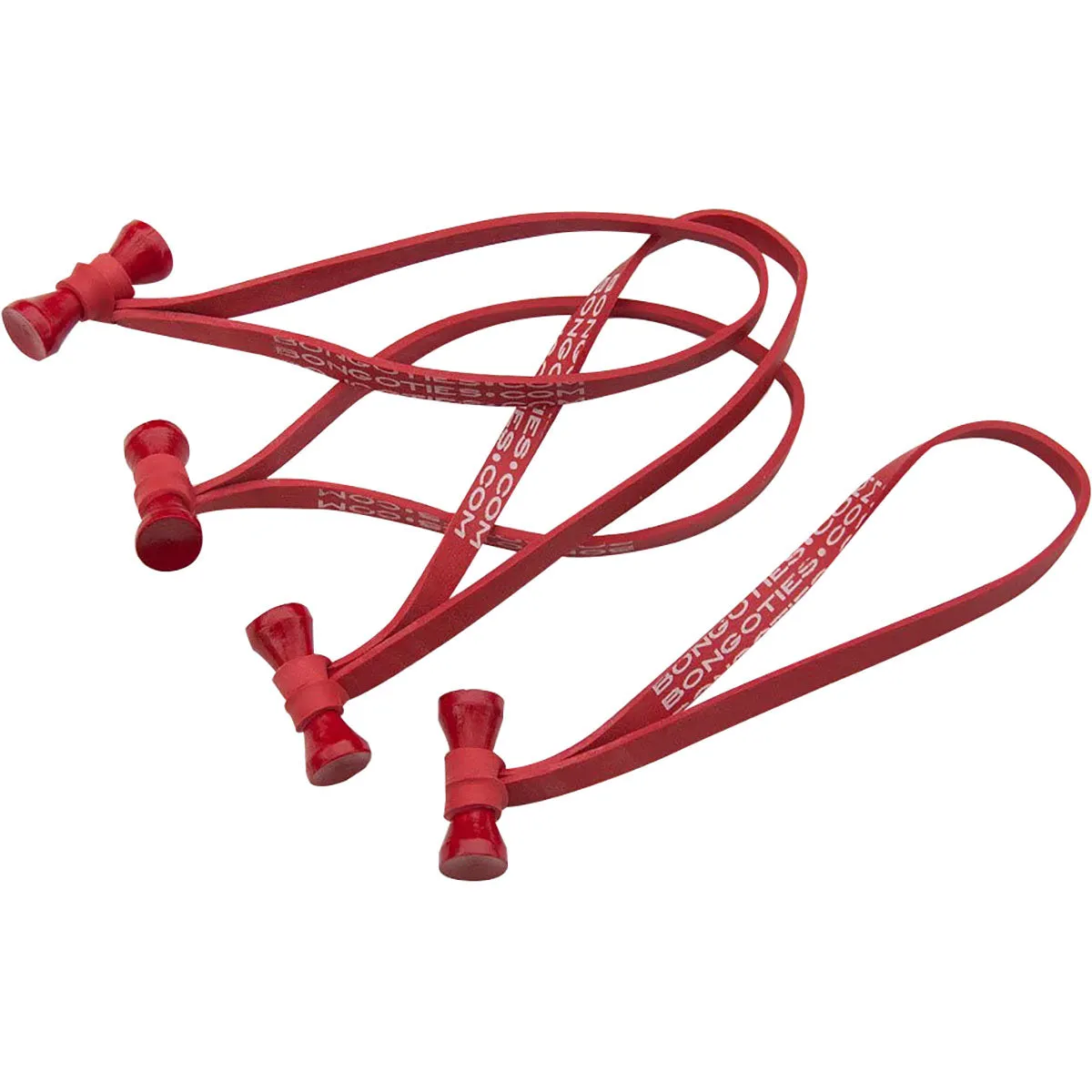 BongoTies All-Natural Reusable Cable Tie Wraps 10-Pack