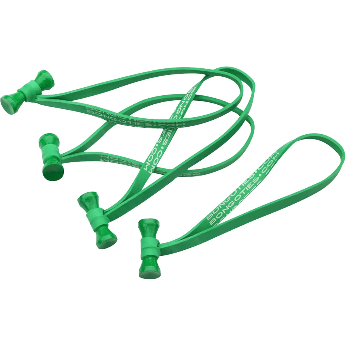 BongoTies All-Natural Reusable Cable Tie Wraps 10-Pack