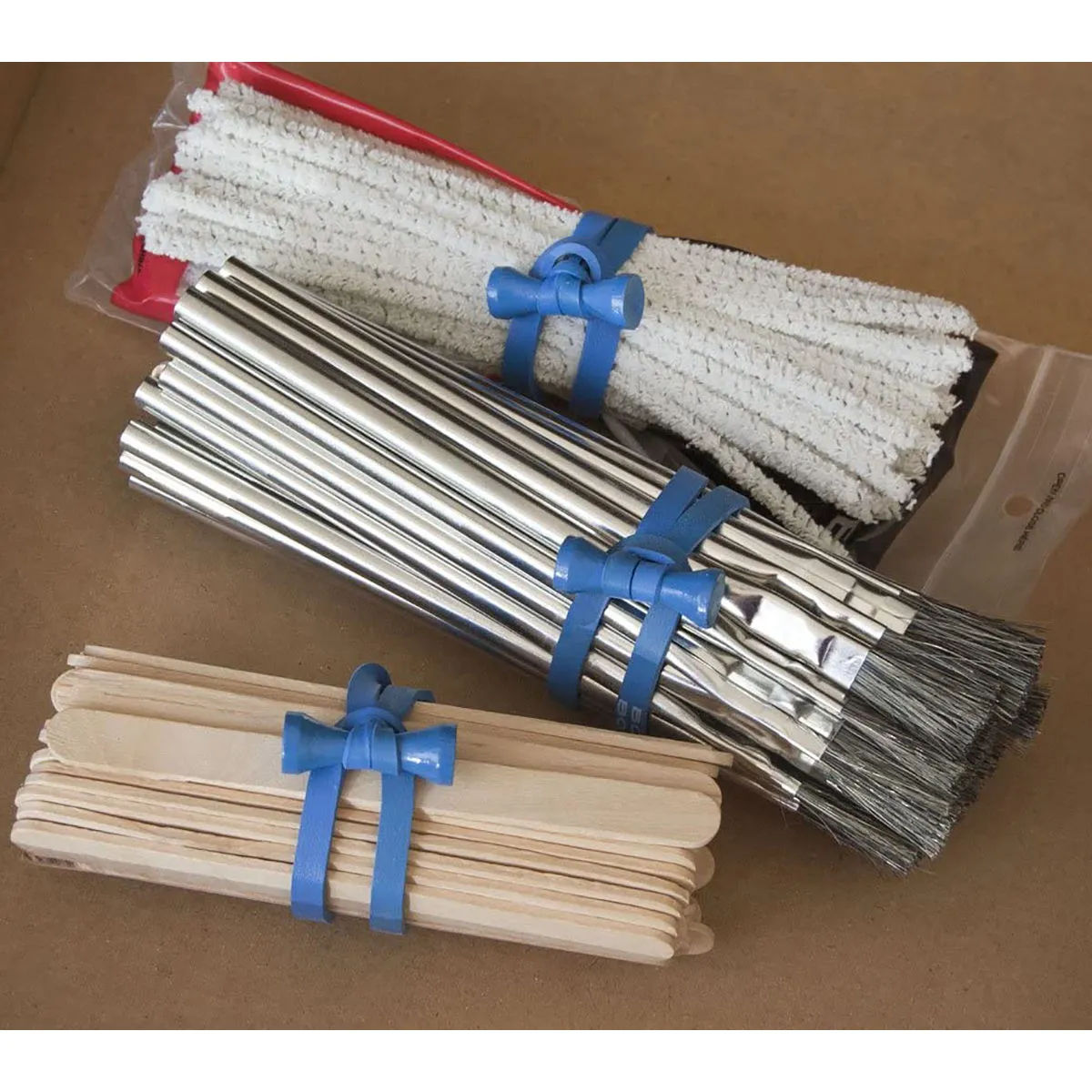 BongoTies All-Natural Reusable Cable Tie Wraps 10-Pack