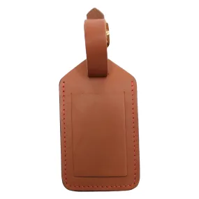Brown Luggage Tag