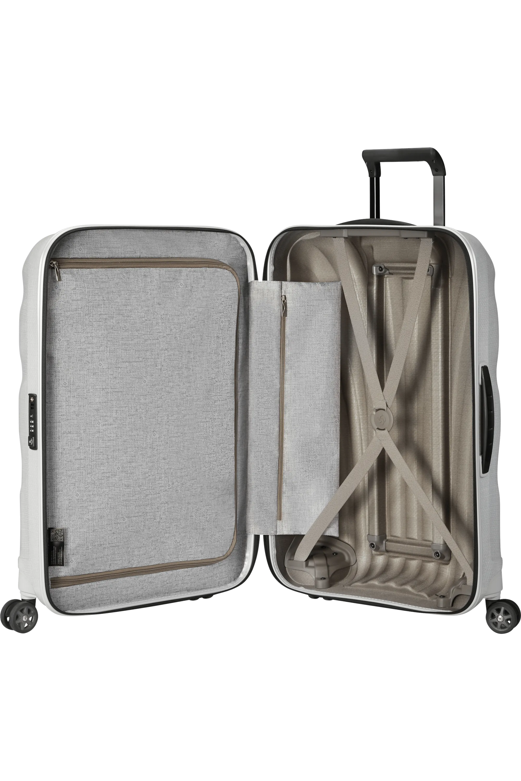 C-Lite Spinner (4 wheels) 75cm - Off White