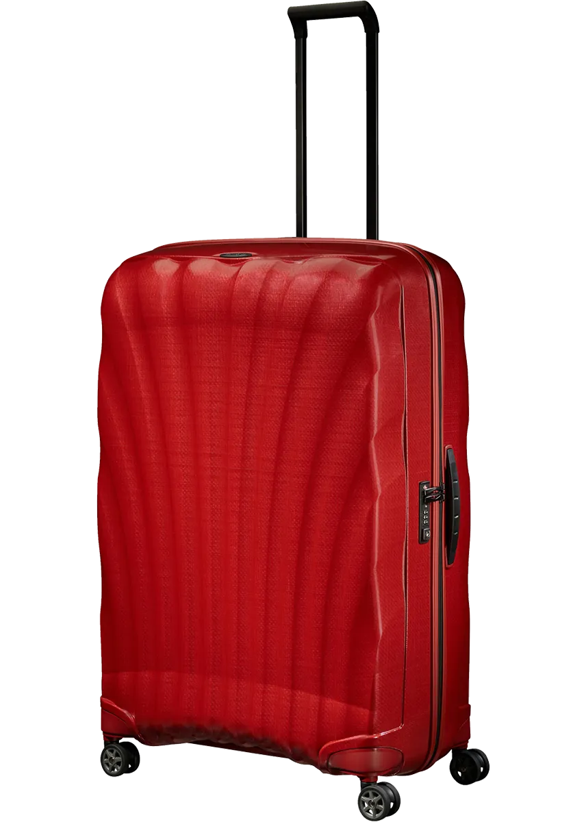 C-Lite Spinner (4 wheels) 86cm - Chili red