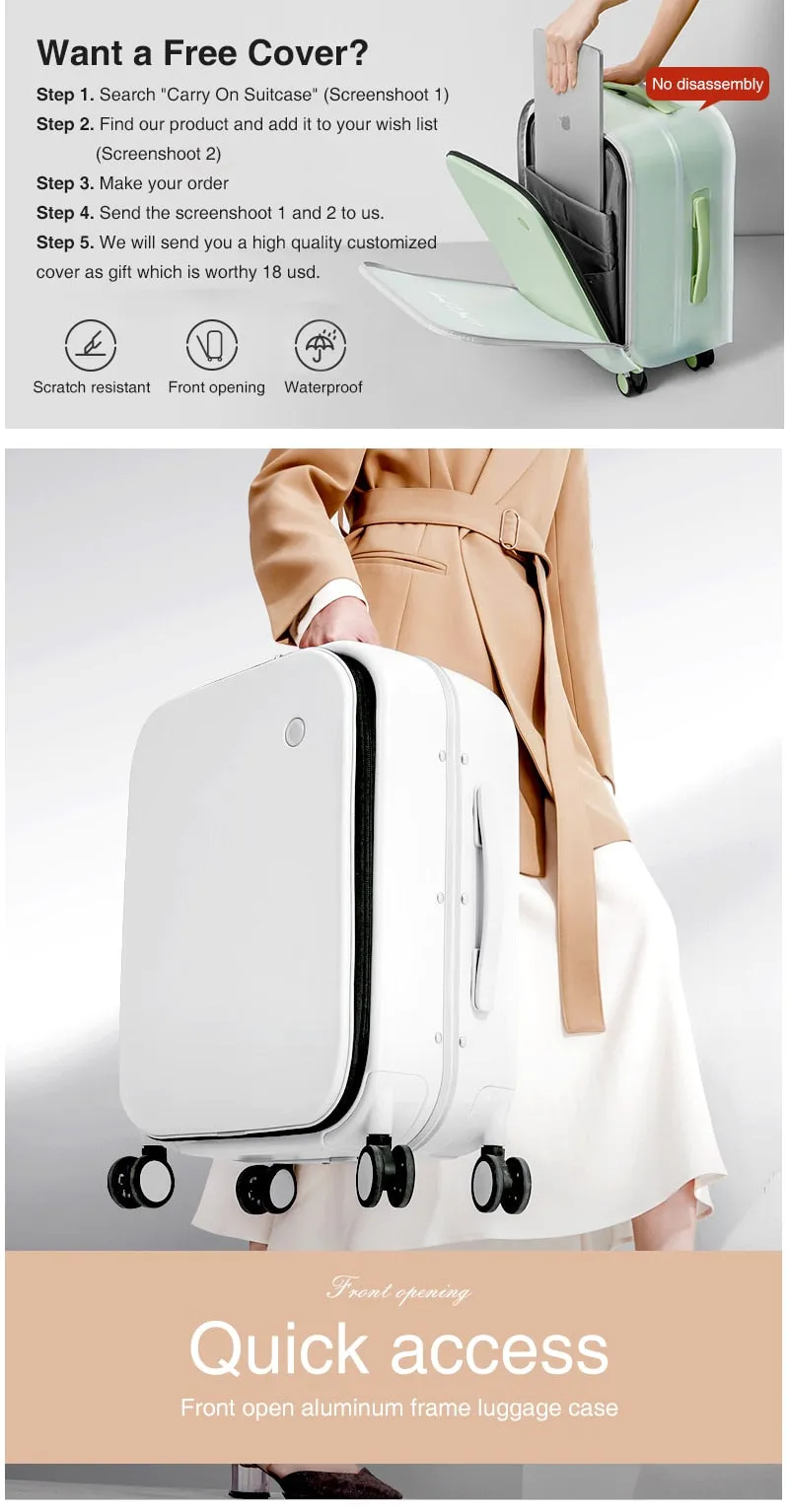 Carry-On Rolling Luggage