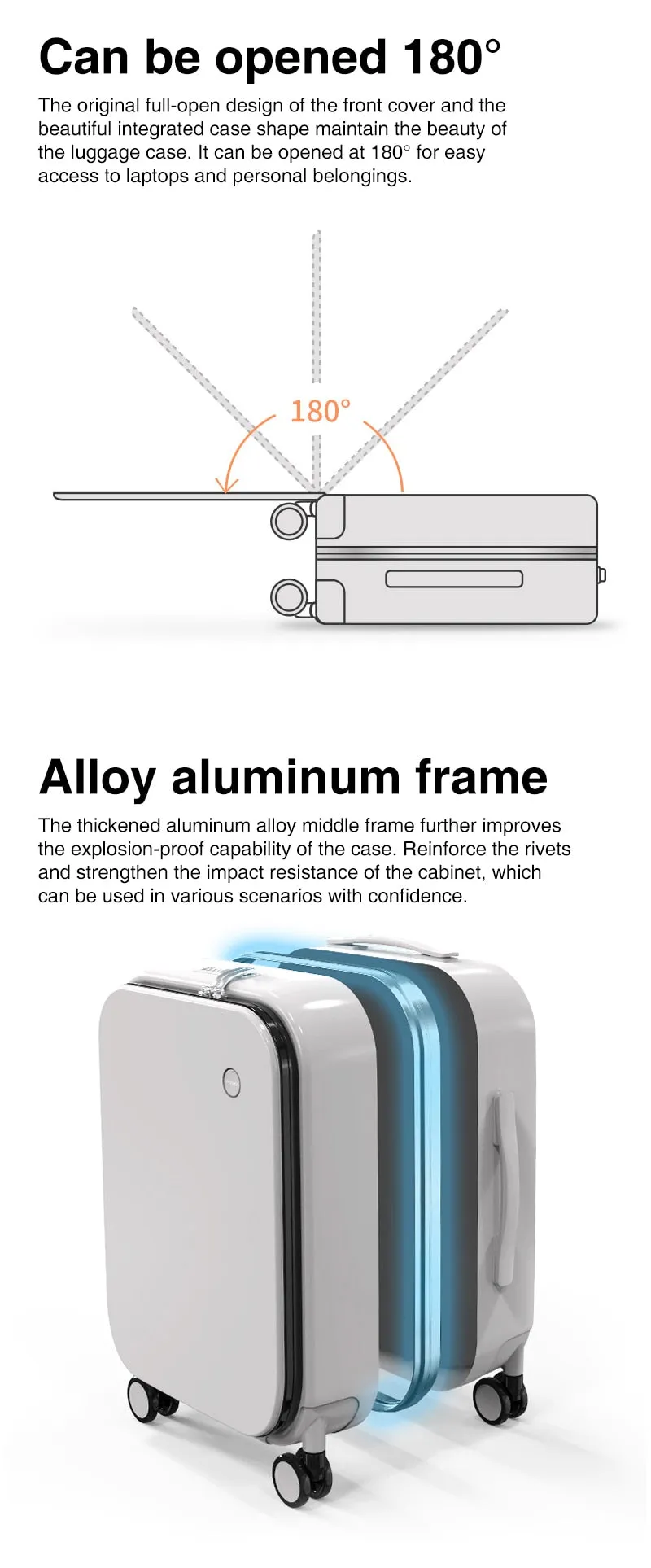 Carry-On Rolling Luggage