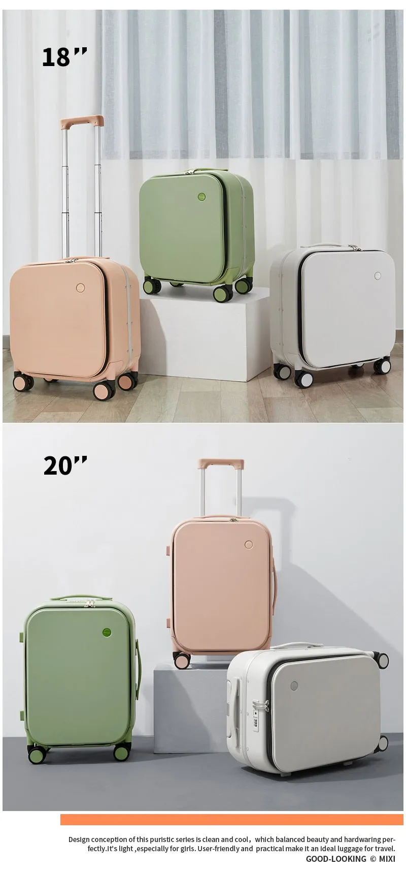 Carry-On Rolling Luggage