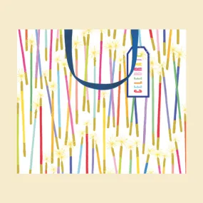 Caspari Party Candles Gift Bag