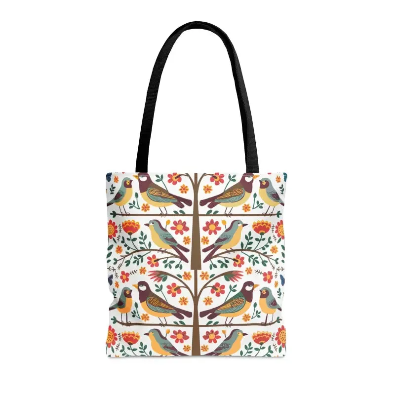 Chic Birds on a Tree Bird Tote Bag