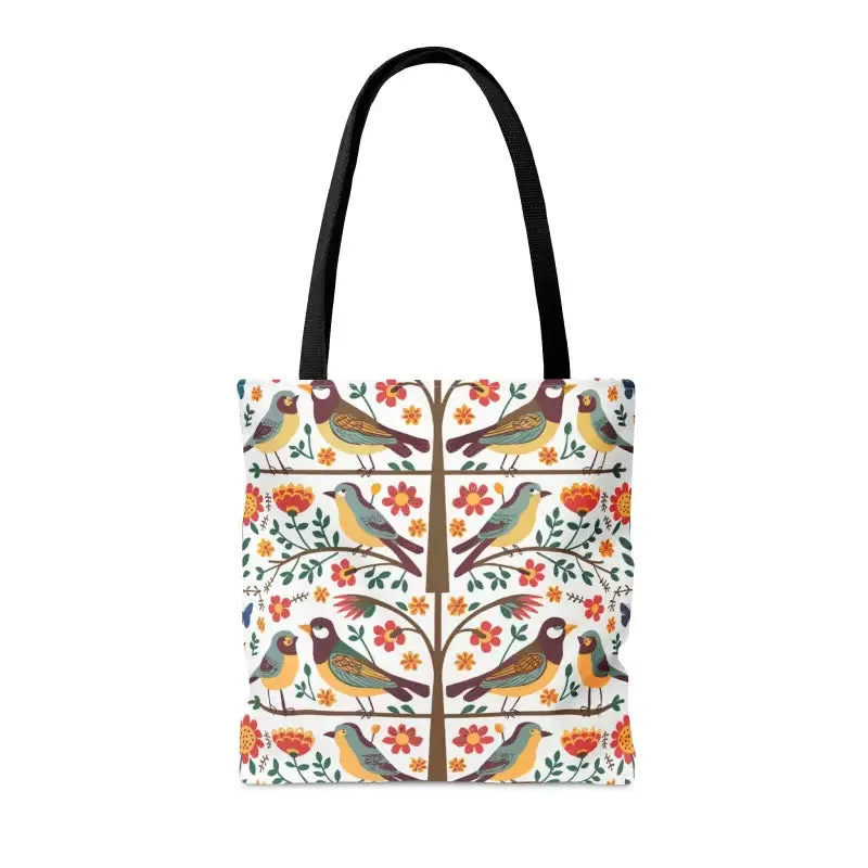 Chic Birds on a Tree Bird Tote Bag