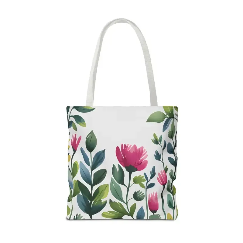 Chic Tote Bags with Pretty Pink Flowers