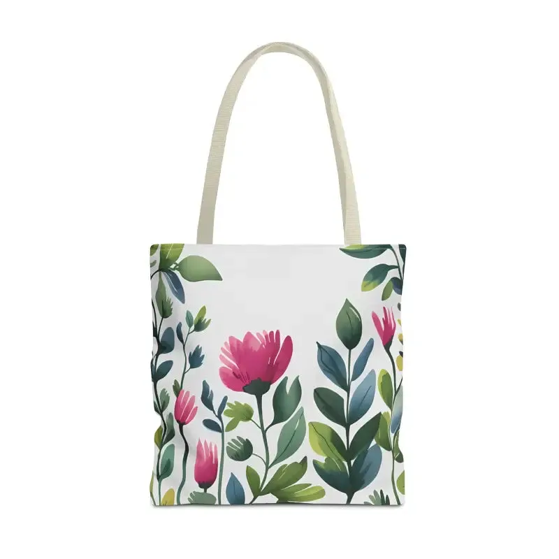 Chic Tote Bags with Pretty Pink Flowers