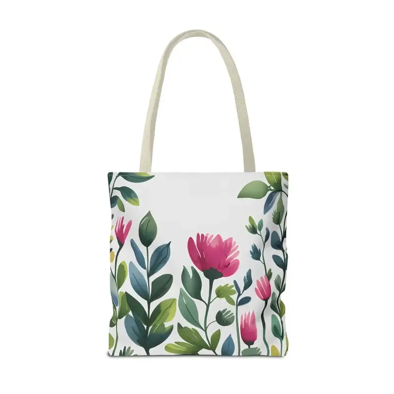 Chic Tote Bags with Pretty Pink Flowers