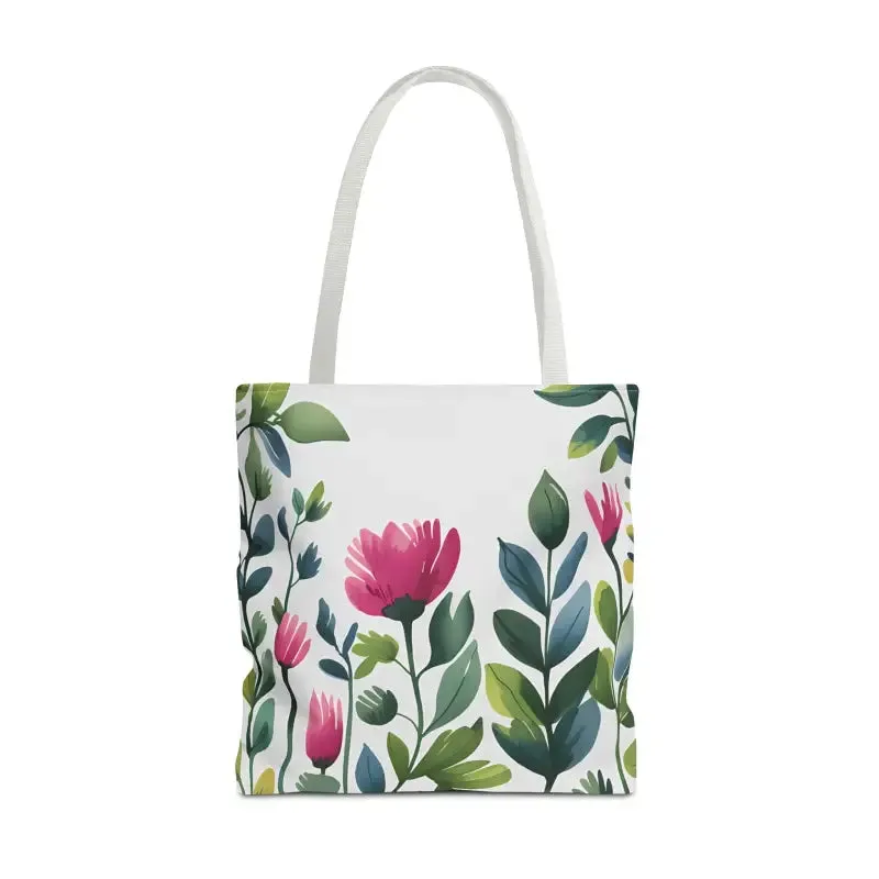 Chic Tote Bags with Pretty Pink Flowers