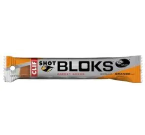 CLIF ORANGE   25MG CAFFEINE SHOT BLOKS