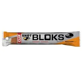 CLIF ORANGE   25MG CAFFEINE SHOT BLOKS