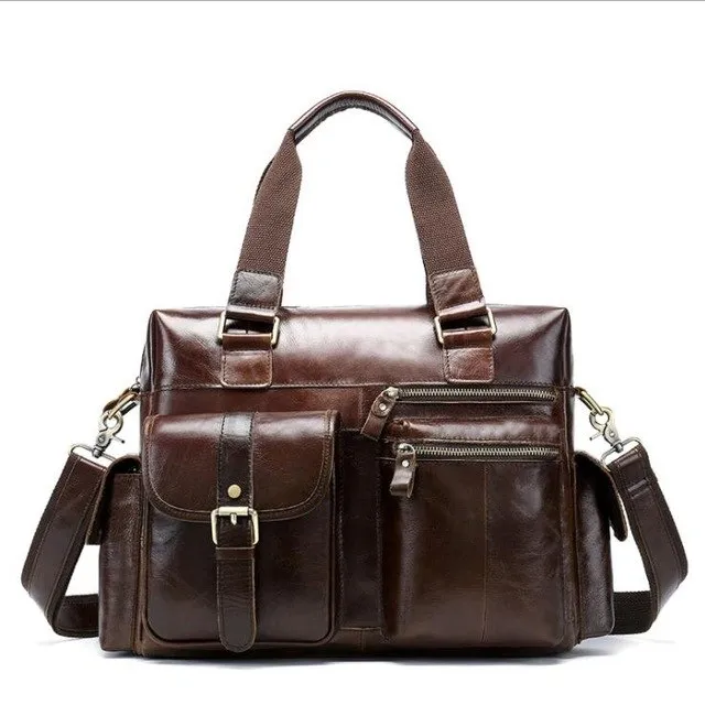 Crazy Horse Genuine Leather Travel Bag Men Vintage Travel Duffel Bag Cow Leather Carry On Luggage