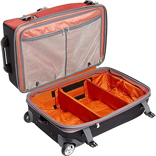 eBags TLS Mother Lode Junior 25" Rolling Duffel Bag Luggage - (Solid Black)
