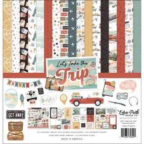Echo Park Collection Kit 12"X12" Let's Take The Trip