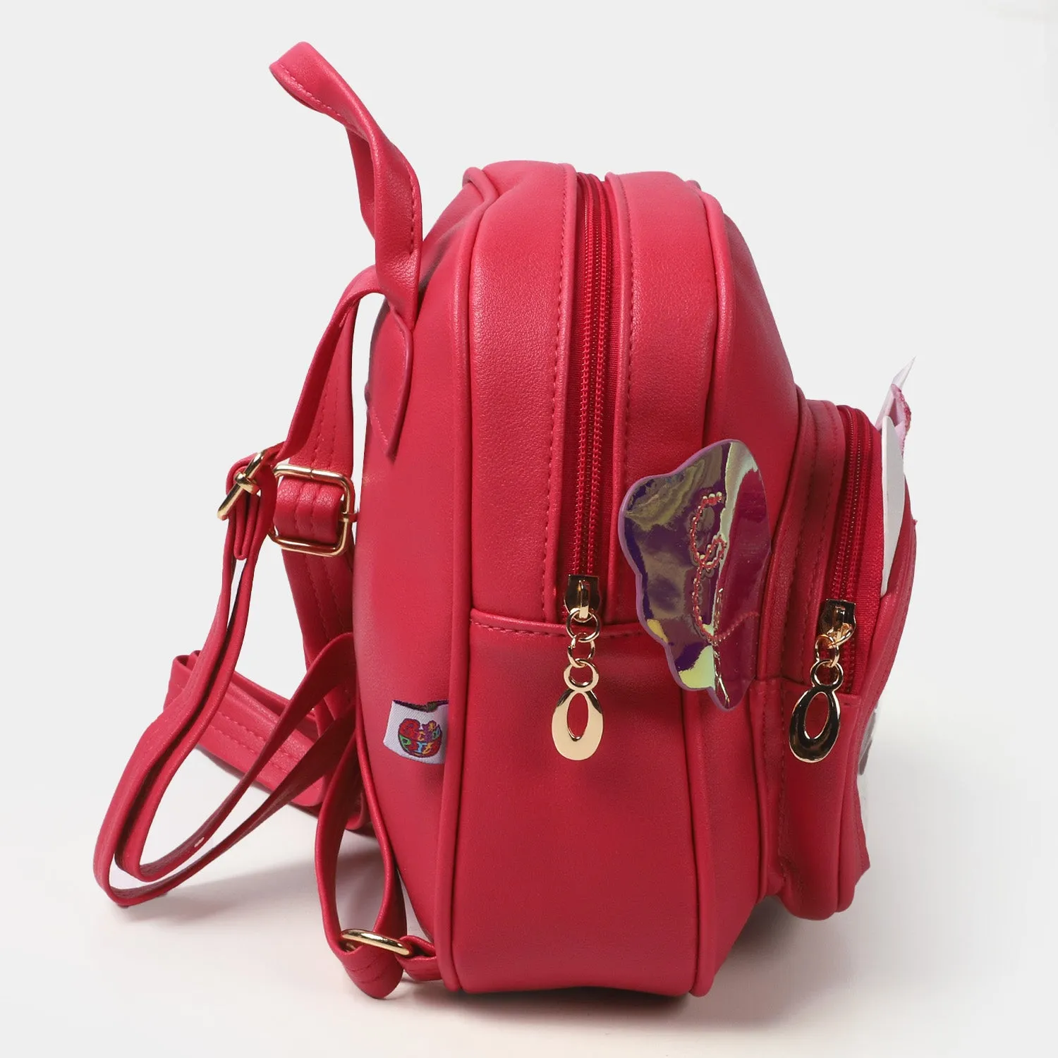 Fancy Backpack Kitty Face Design