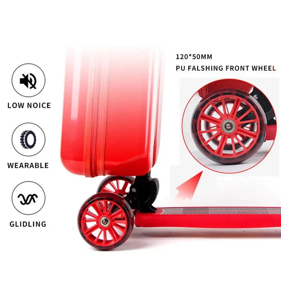Ferrari Luggage Foldable Scooter With Adjustable Height
