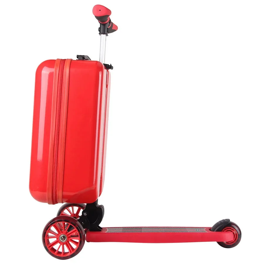Ferrari Luggage Foldable Scooter With Adjustable Height