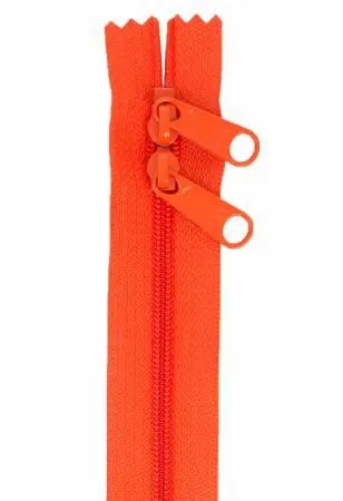 Handbag Zipper 30in Tangerine