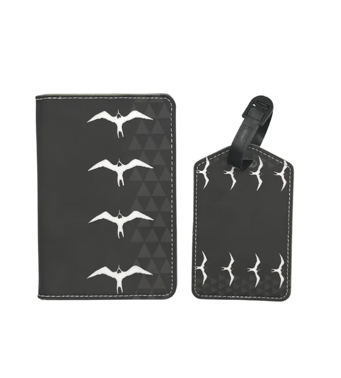 Iwa - Passport Cover & Luggage Tag Set