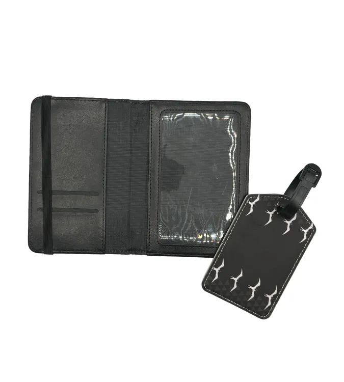 Iwa - Passport Cover & Luggage Tag Set