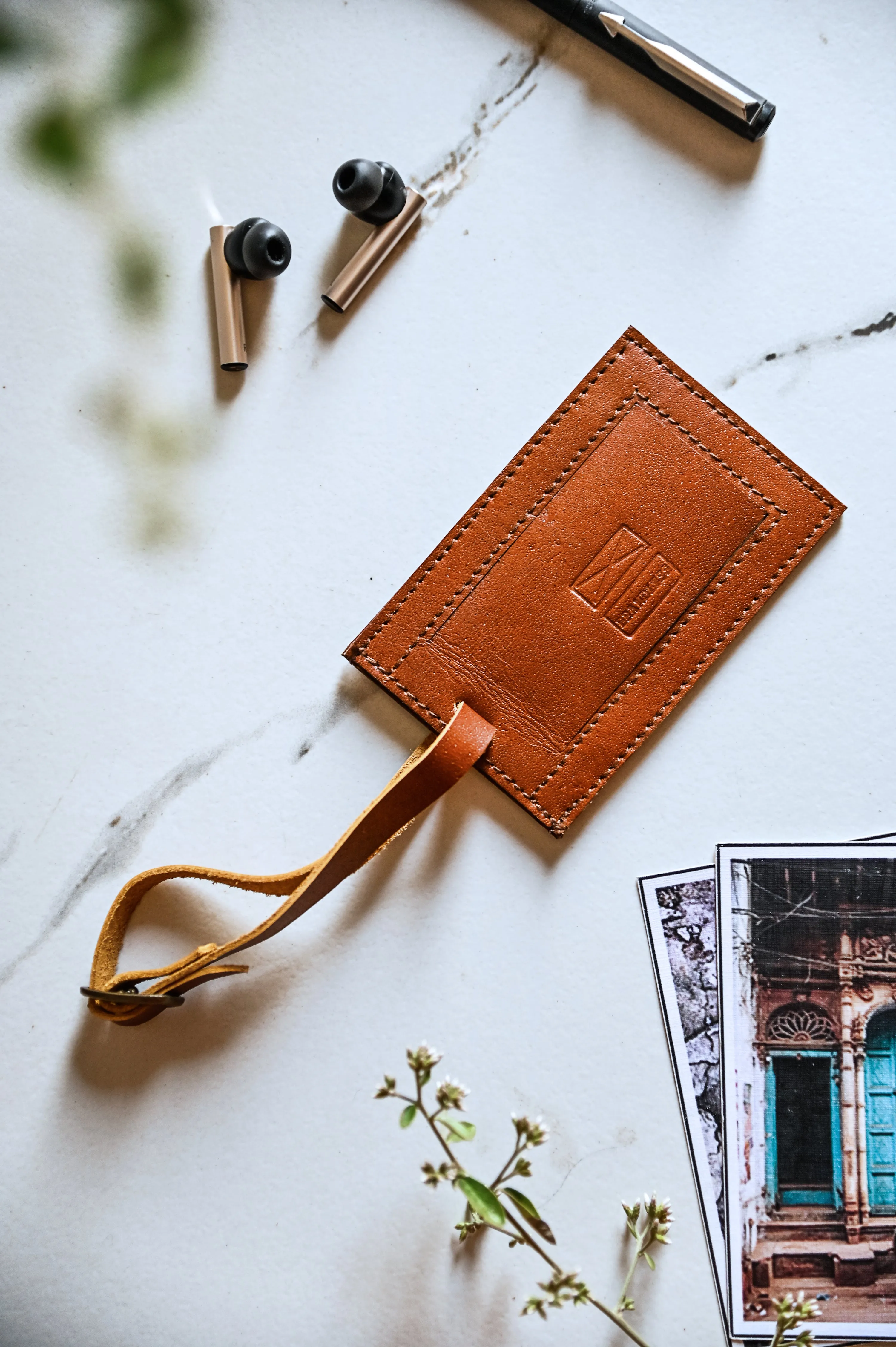 Luggage Tag - Tan