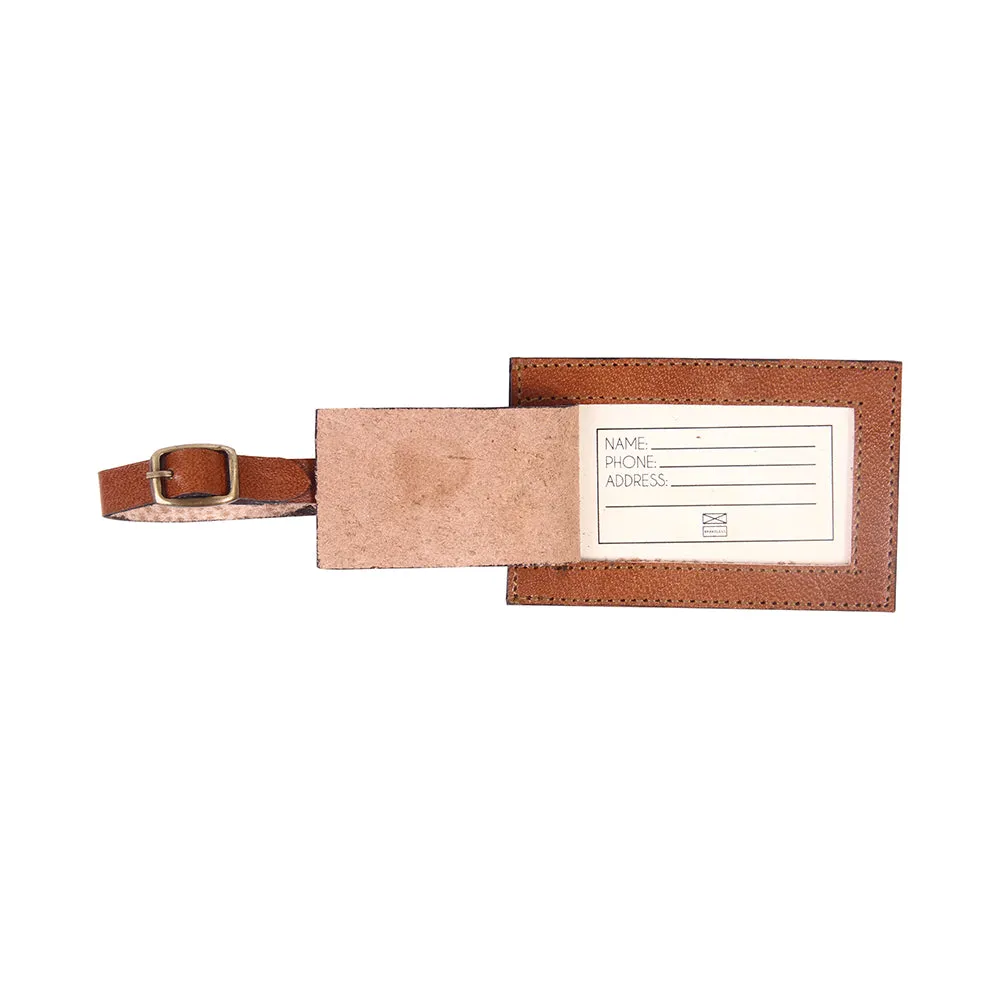 Luggage Tag - Tan