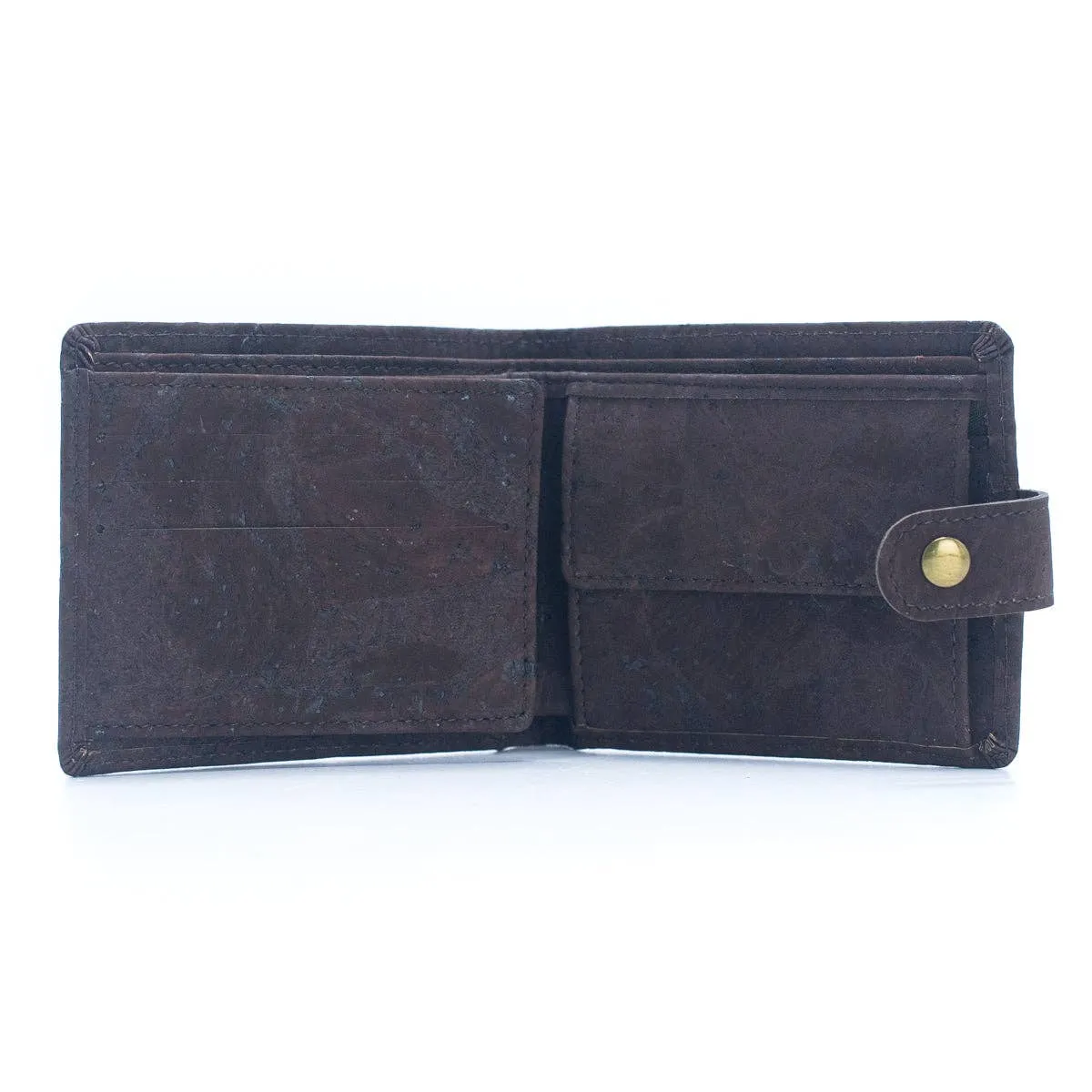 Men's Sleek Bifold Cork Wallet