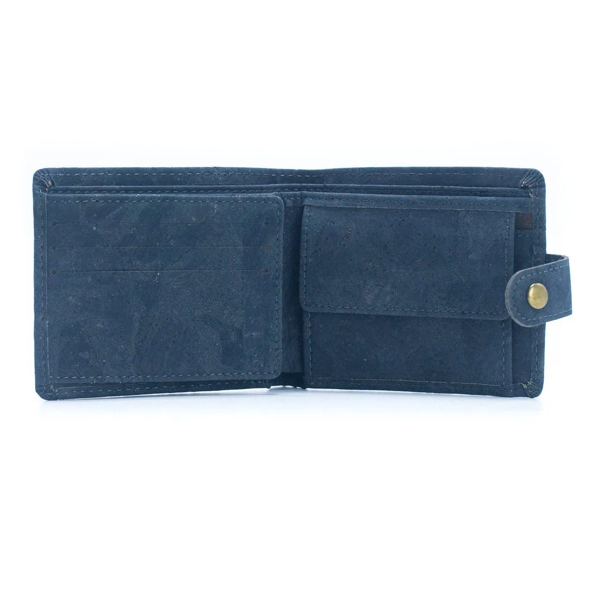 Men's Sleek Bifold Cork Wallet