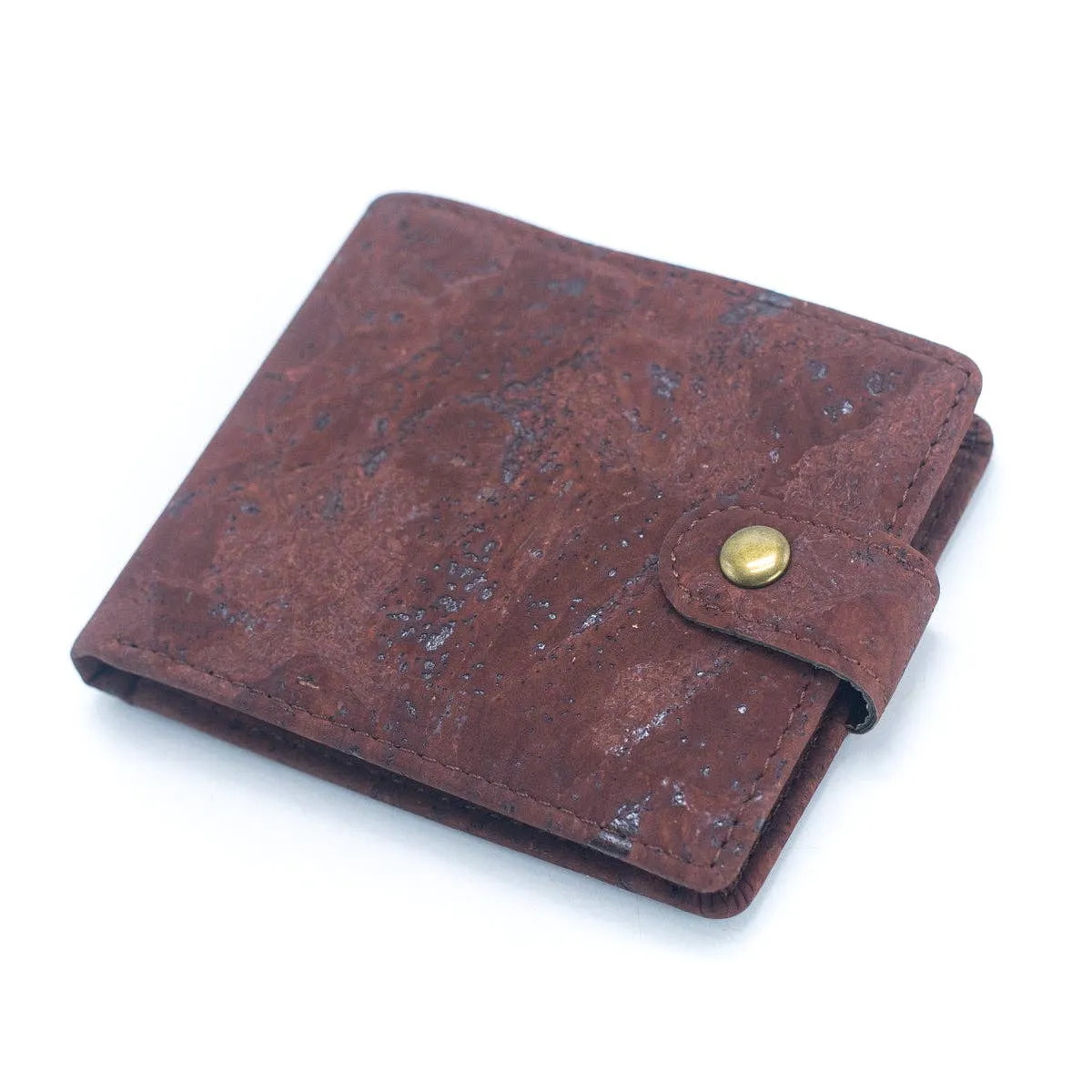Men's Sleek Bifold Cork Wallet