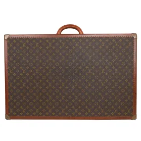 Monogram Alzer 80 Hard Case Trunk Weekend Travel Bag (Authentic Pre-Owned)