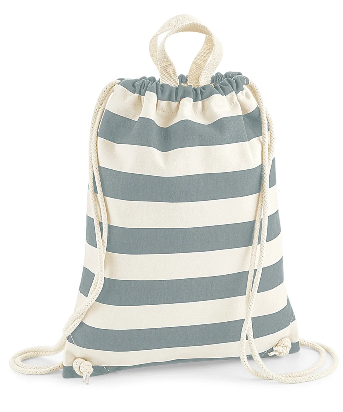 Nautical gymsac | Natural/Pink