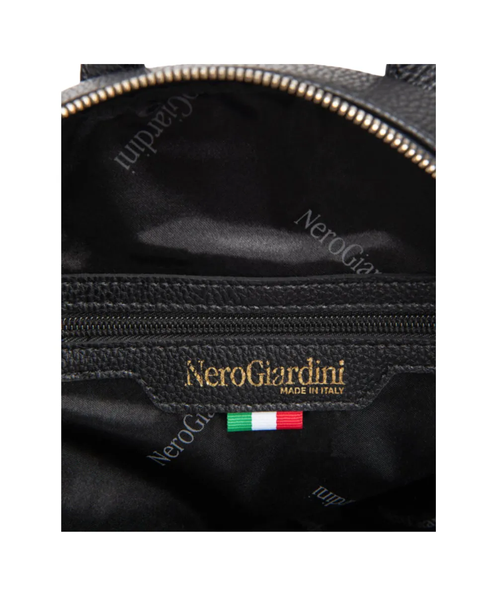 NERO GIARDINI BACKPACK IN BLACK