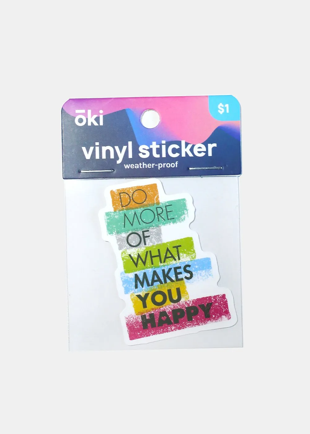 Oki Sticker- Time To Travel