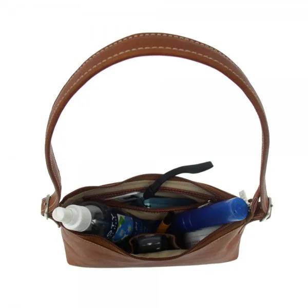 Piel Leather Woman's Mini Shoulder Bag Assorted Colors