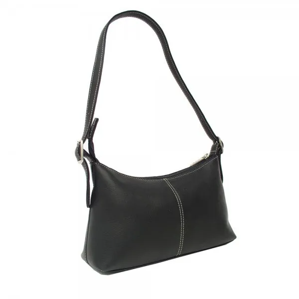 Piel Leather Woman's Mini Shoulder Bag Assorted Colors