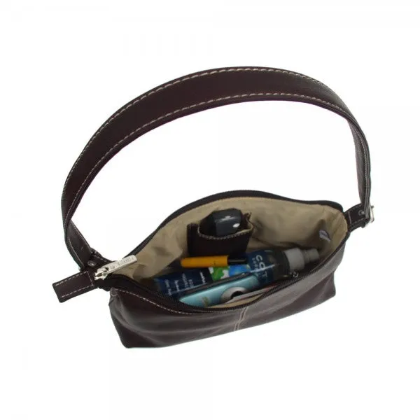 Piel Leather Woman's Mini Shoulder Bag Assorted Colors
