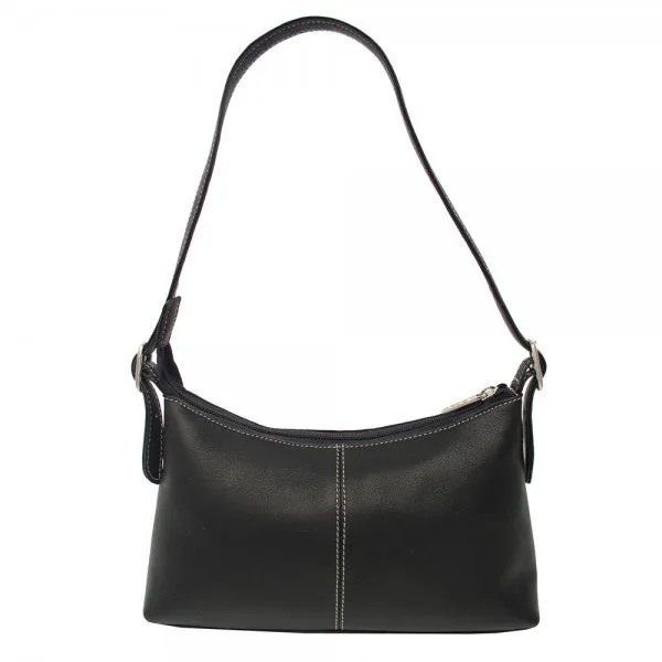 Piel Leather Woman's Mini Shoulder Bag Assorted Colors
