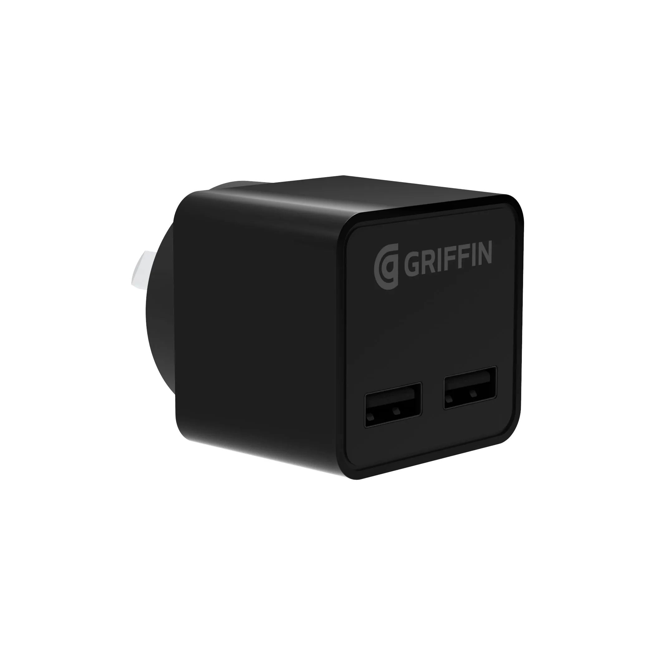 PowerBlock Dual Universal USB-A Wall Charger with USB-A to USB-C Cable